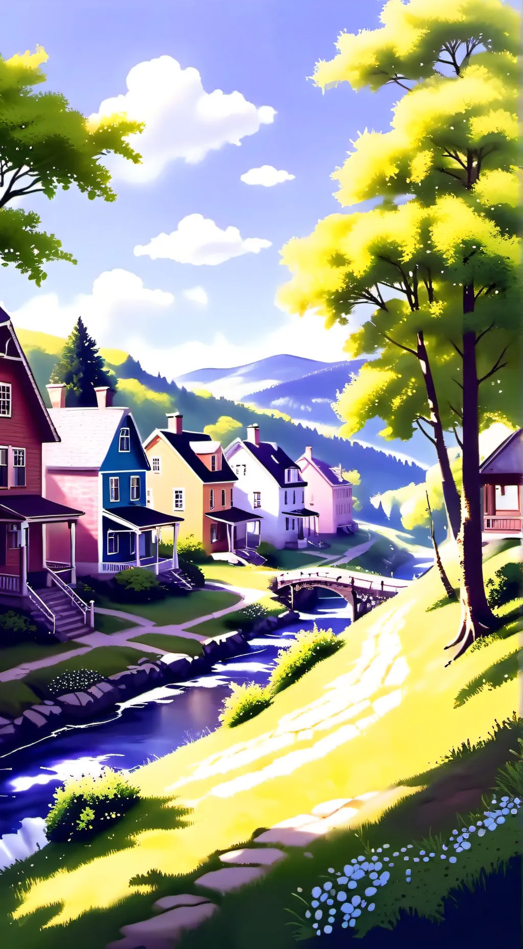 ai character: Cyanverse background