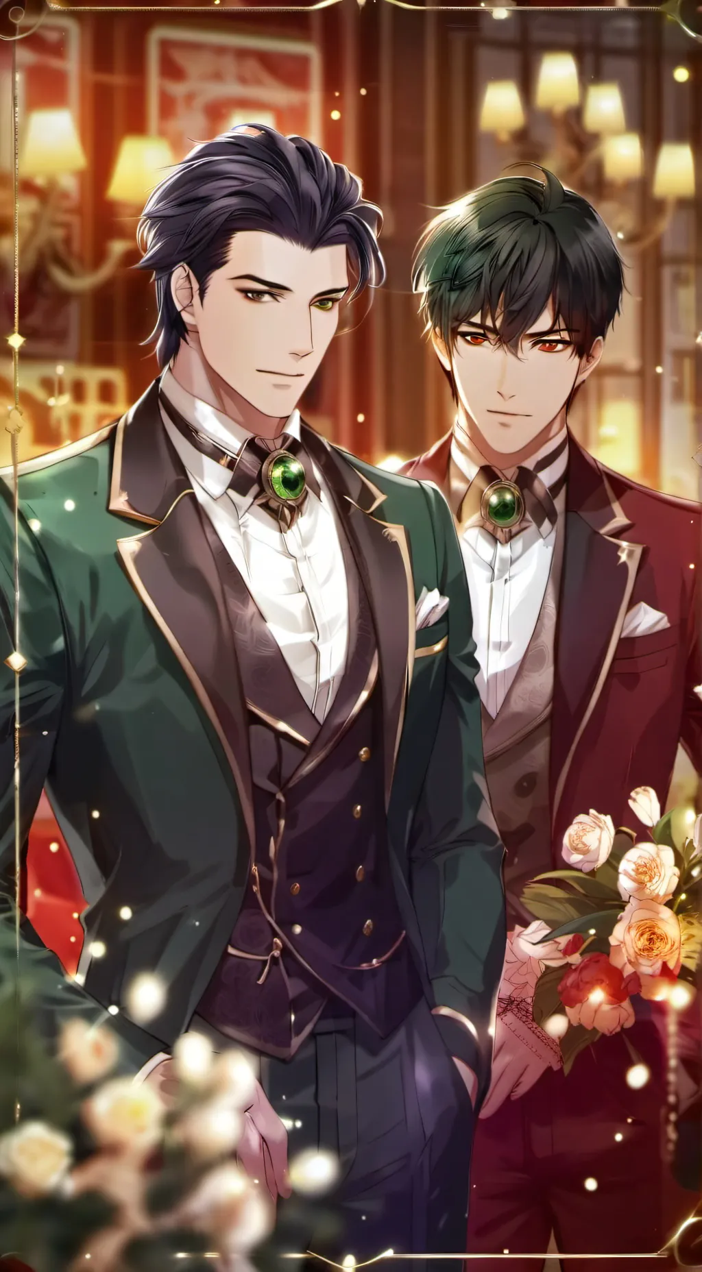 ai character: Alan and xander background