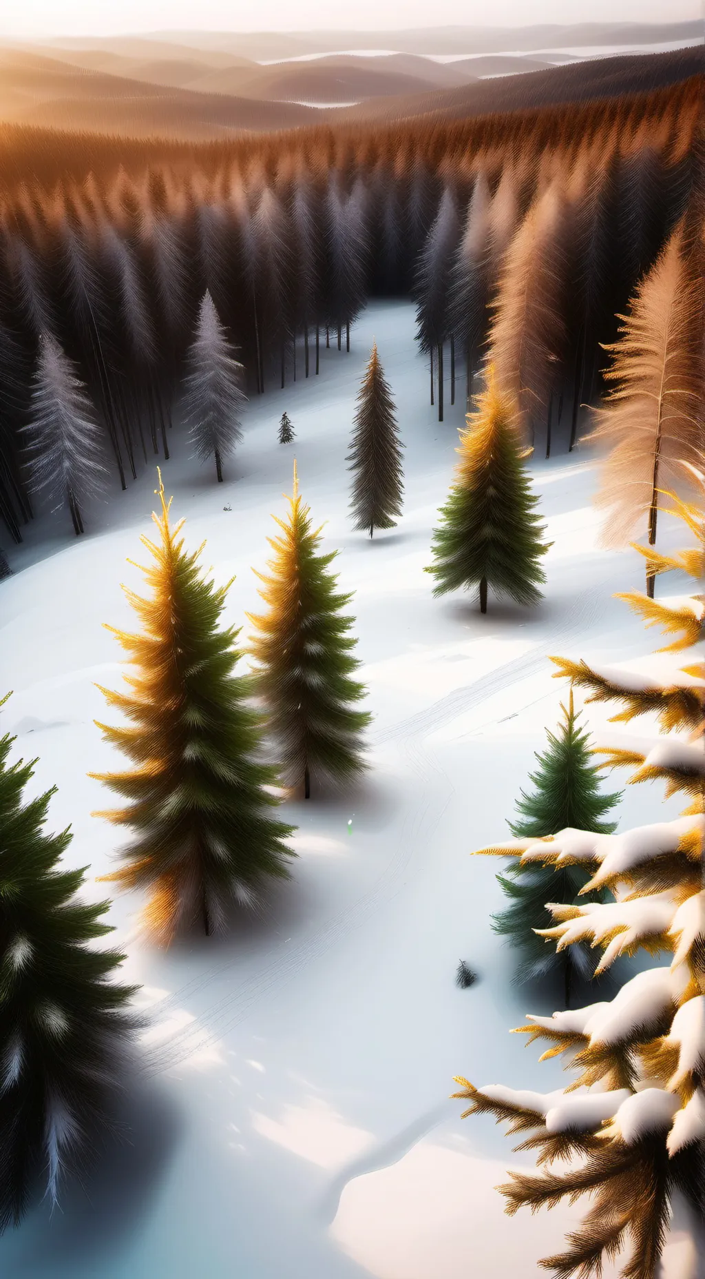 ai character: CH Christmas  background