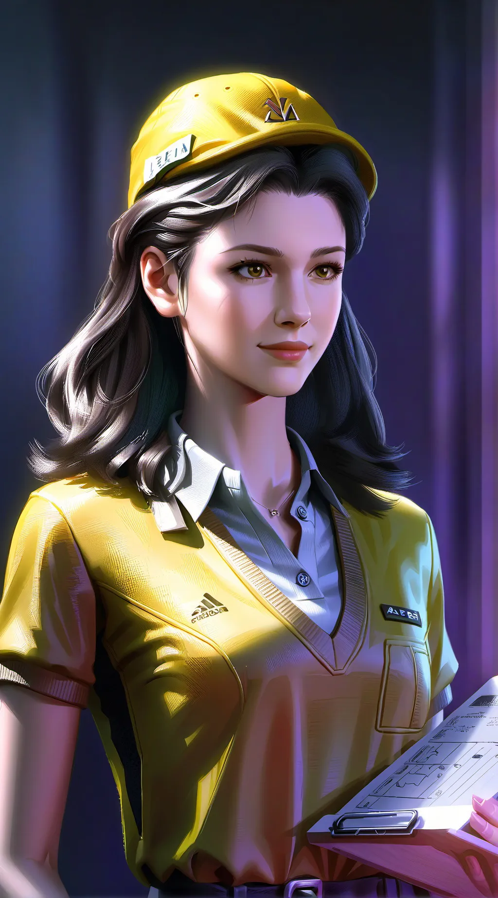 ai character: patricia  background