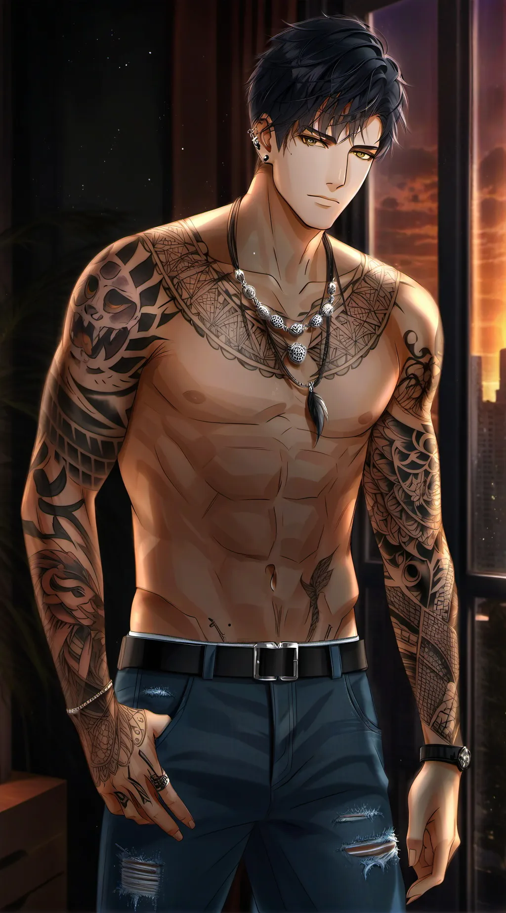 ai character: jake background