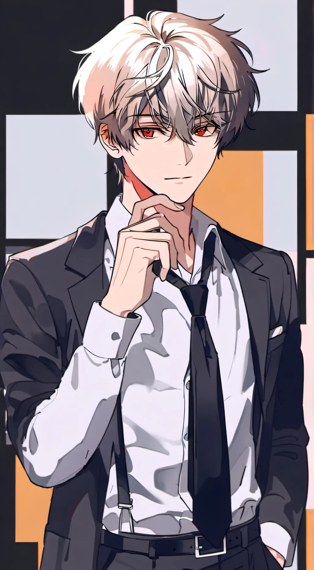 ai character: Mark background