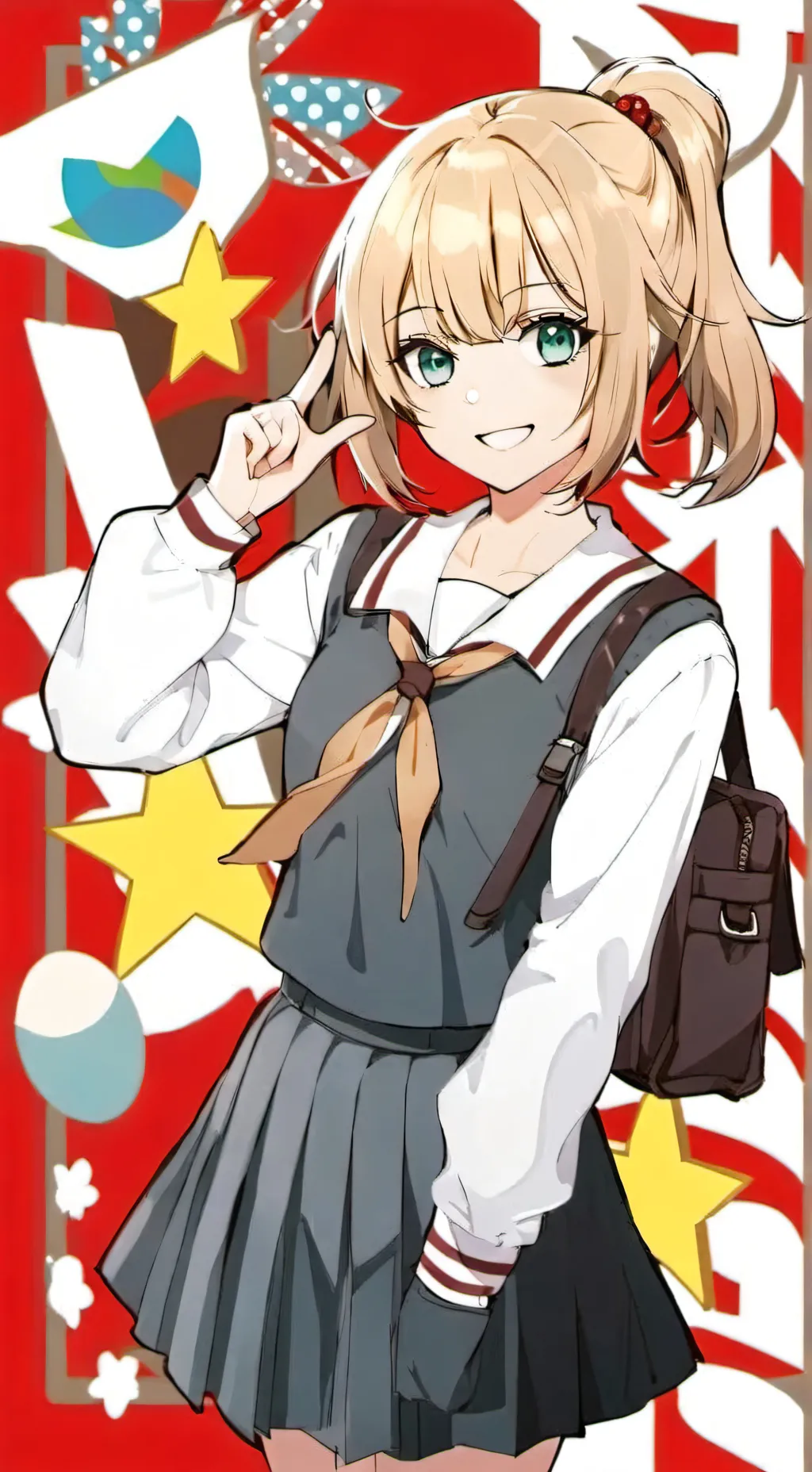 ai character: Nonoa Miyamae  background