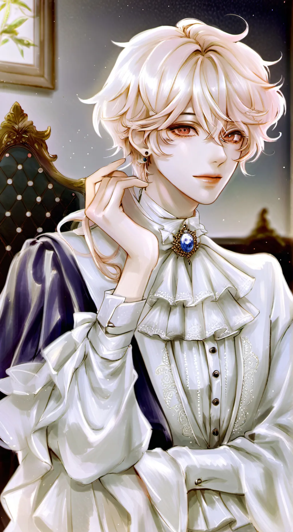 ai character: Flirty Rival  background