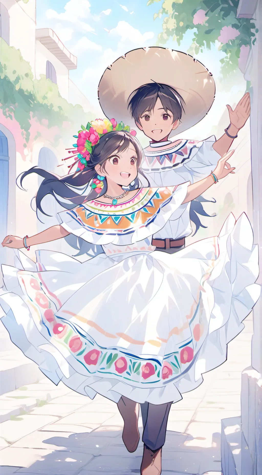 ai character: yumi background