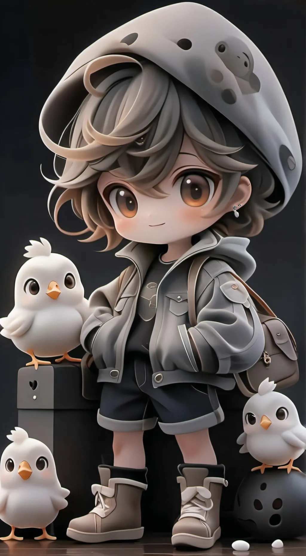 ai character: Skz Felix  background