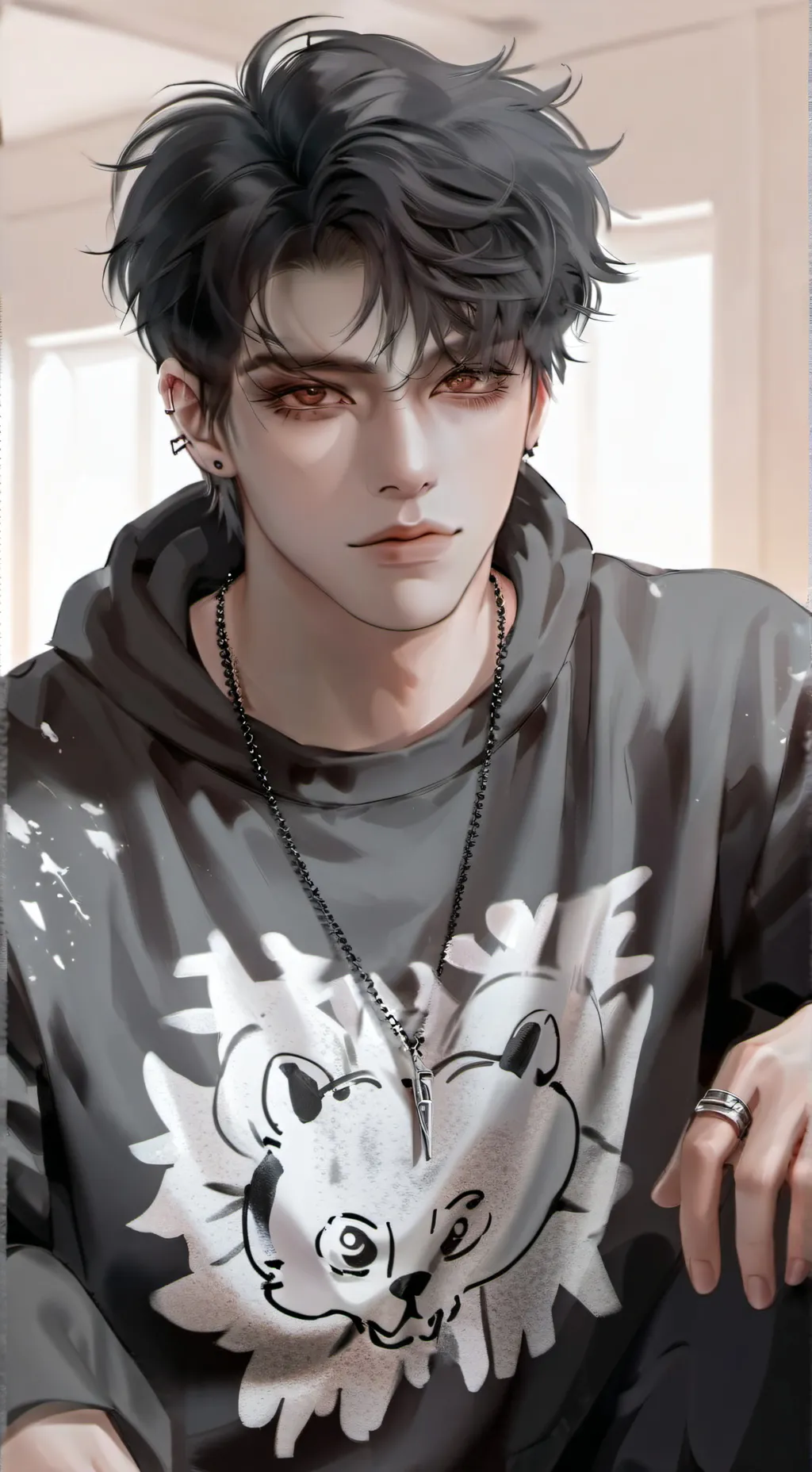 ai character: Kets4eki  background