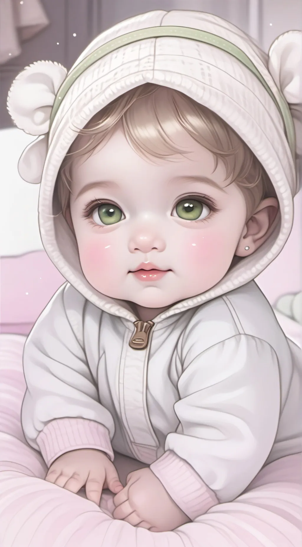 ai character: Baby Kaitlyn background