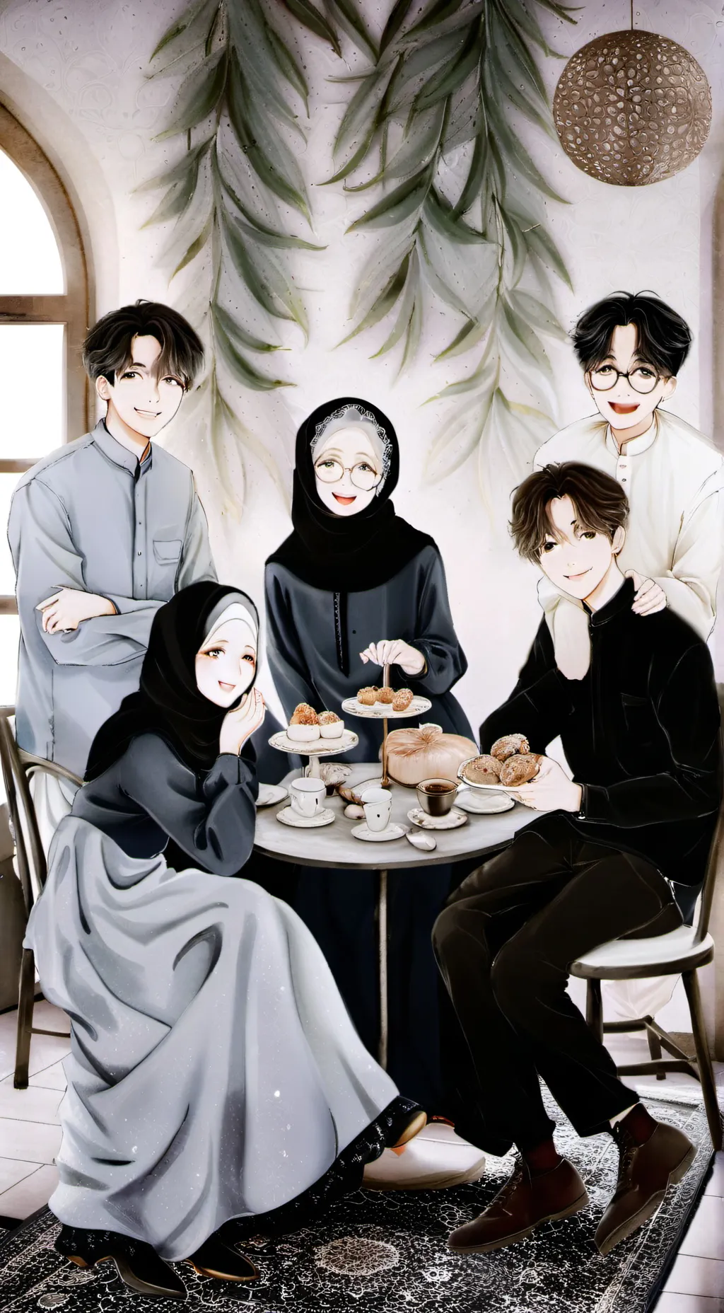 ai character: Mha eid ul ahada background