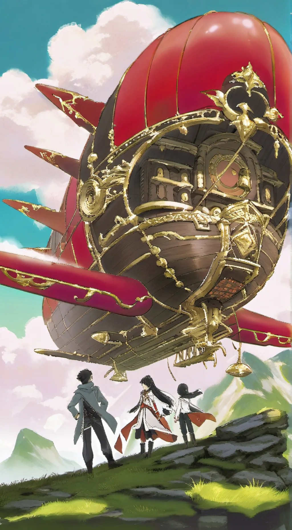 ai character: The Ruber Airship background