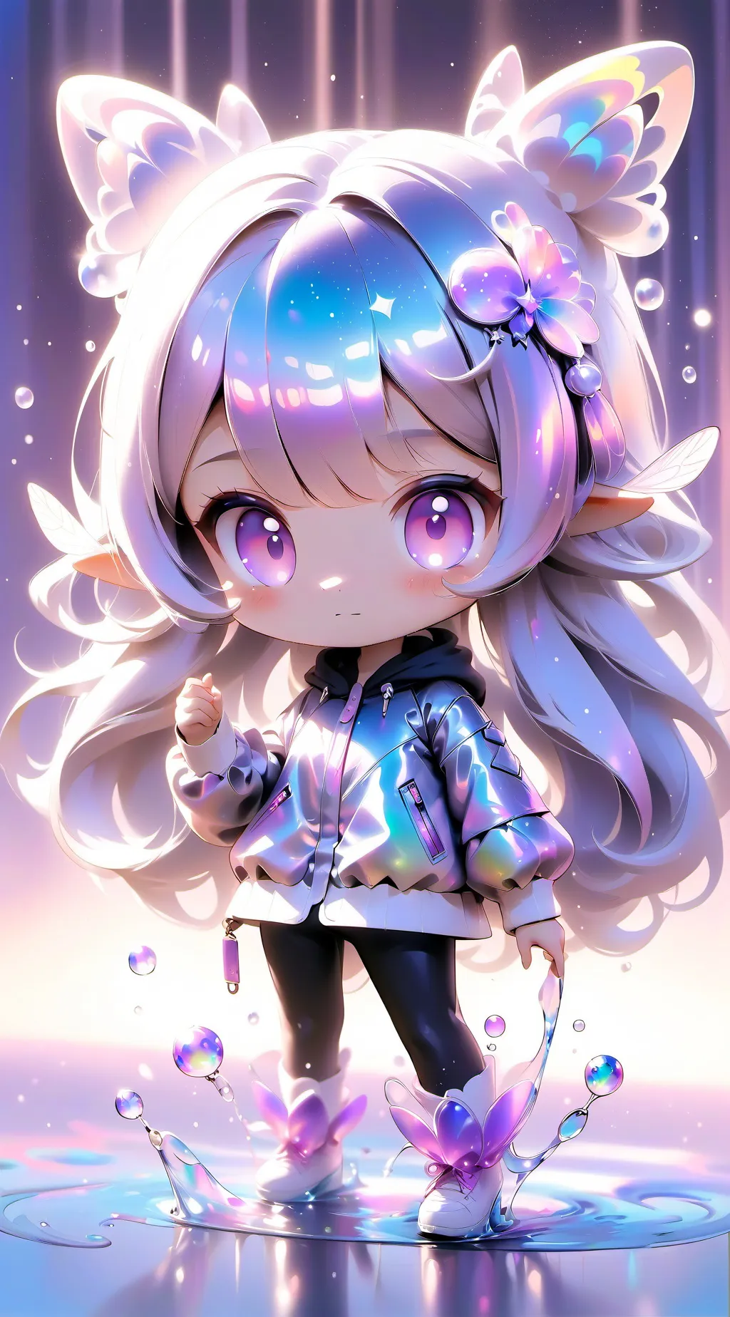 ai character: Driving in my car background