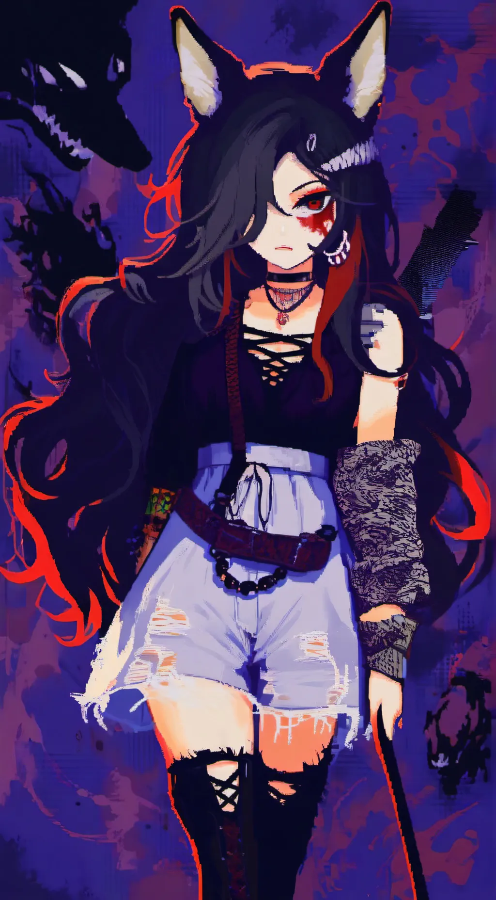 ai character: Vespera background