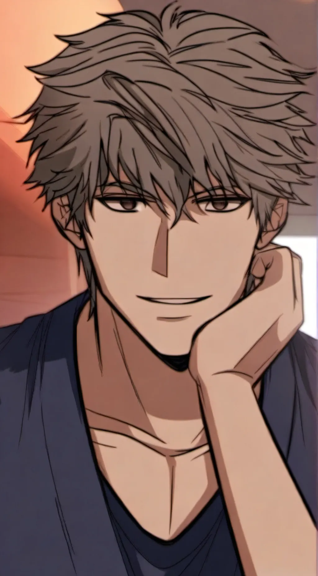 ai character: Brian  background