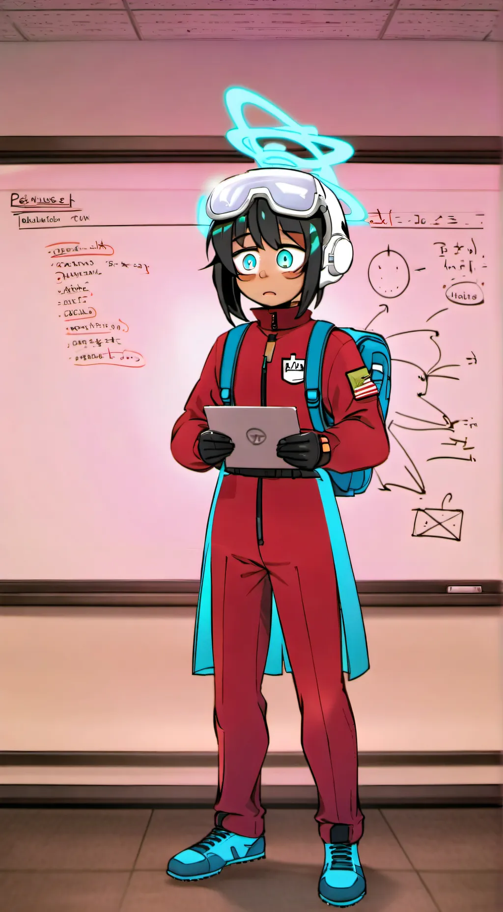 ai character: Shade background