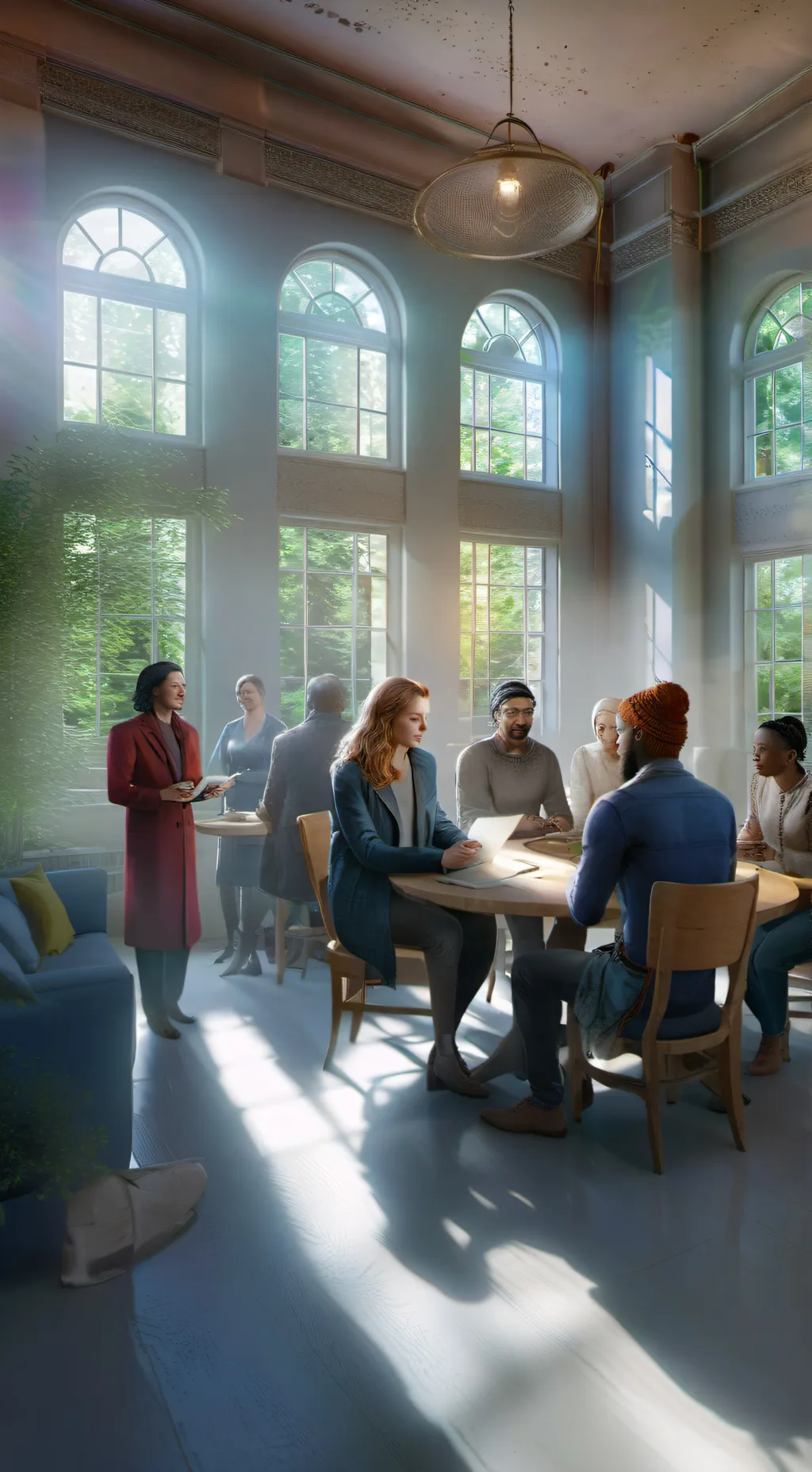 ai character: ERO  background