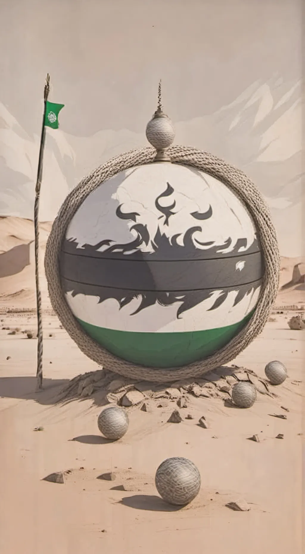 ai character: Saudi Arabia's ide background