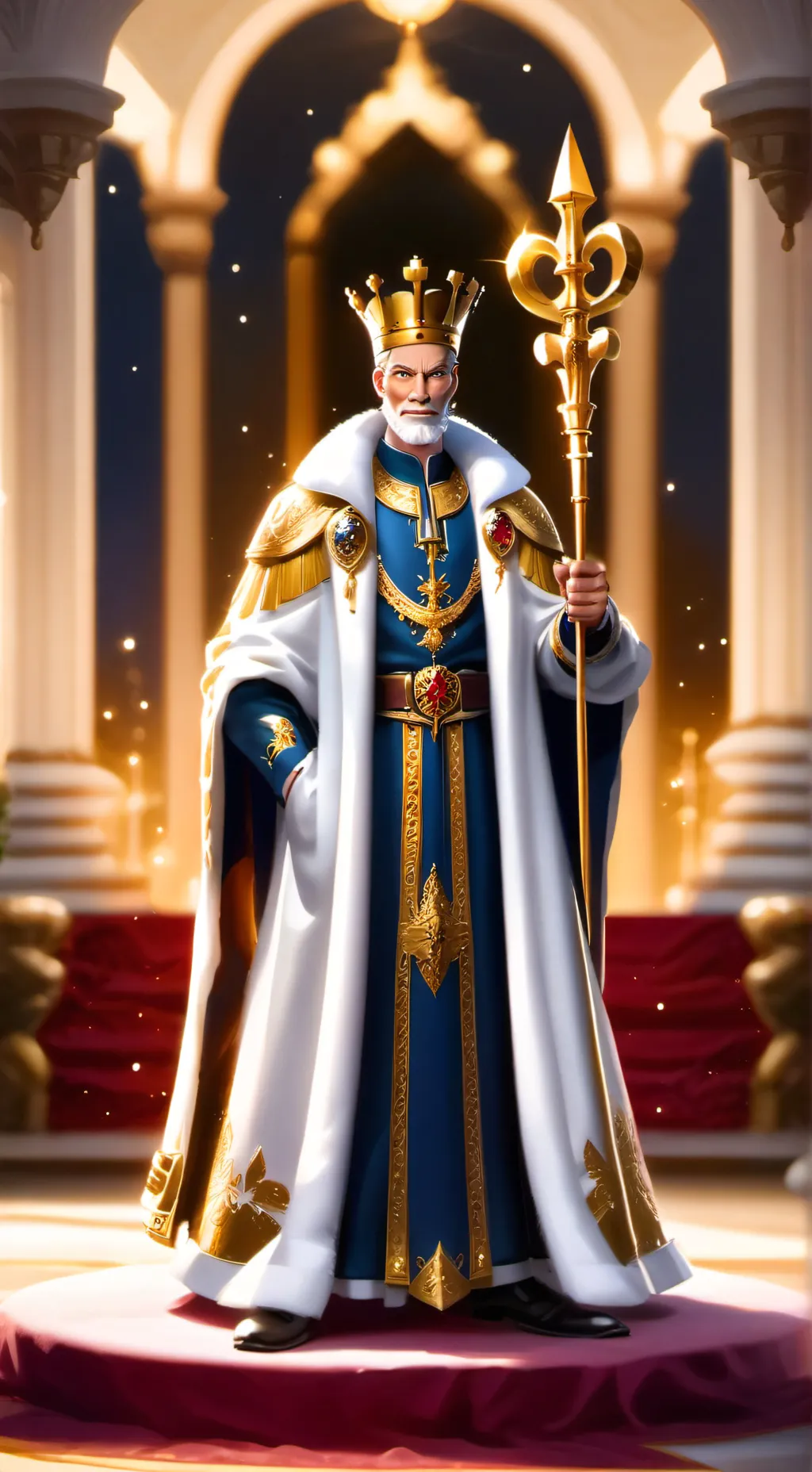 ai character: hamburber background