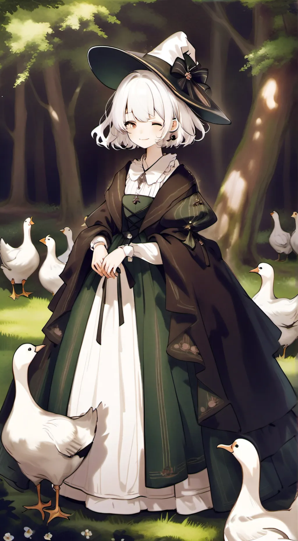 ai character: Lily (Sus girl) background