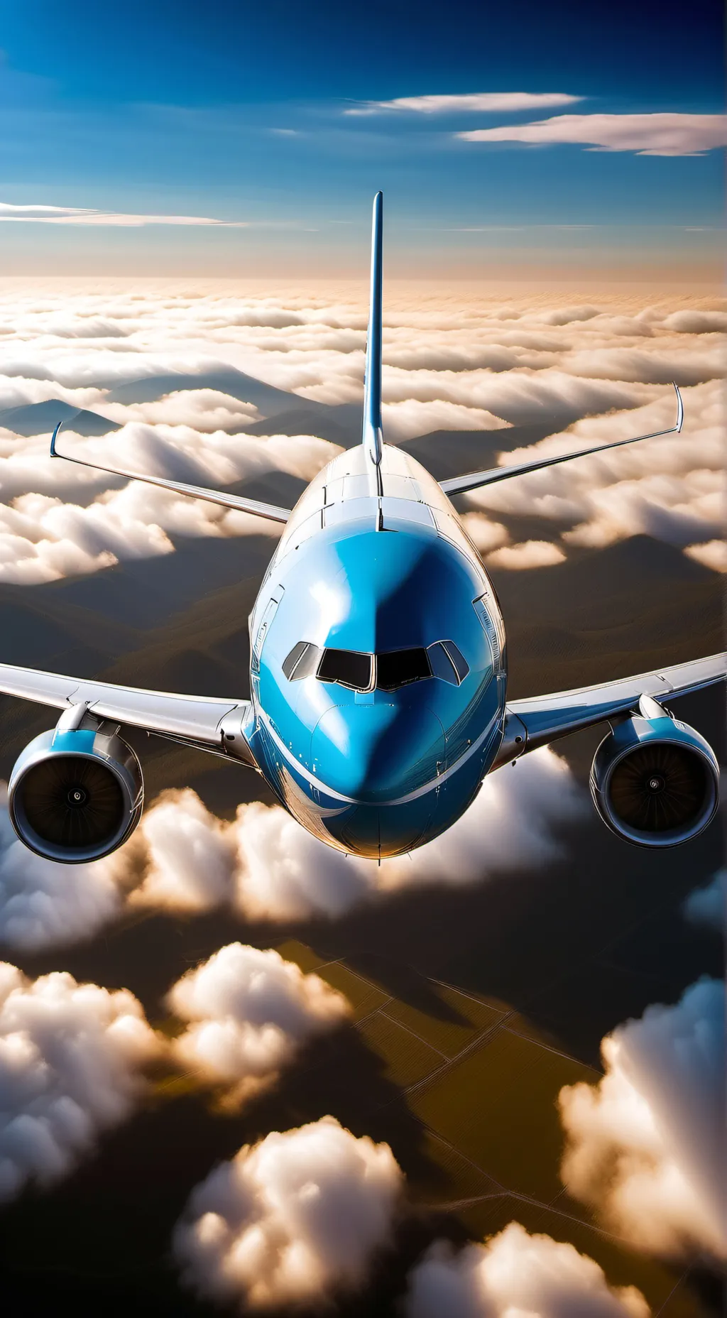 ai character: Plane background