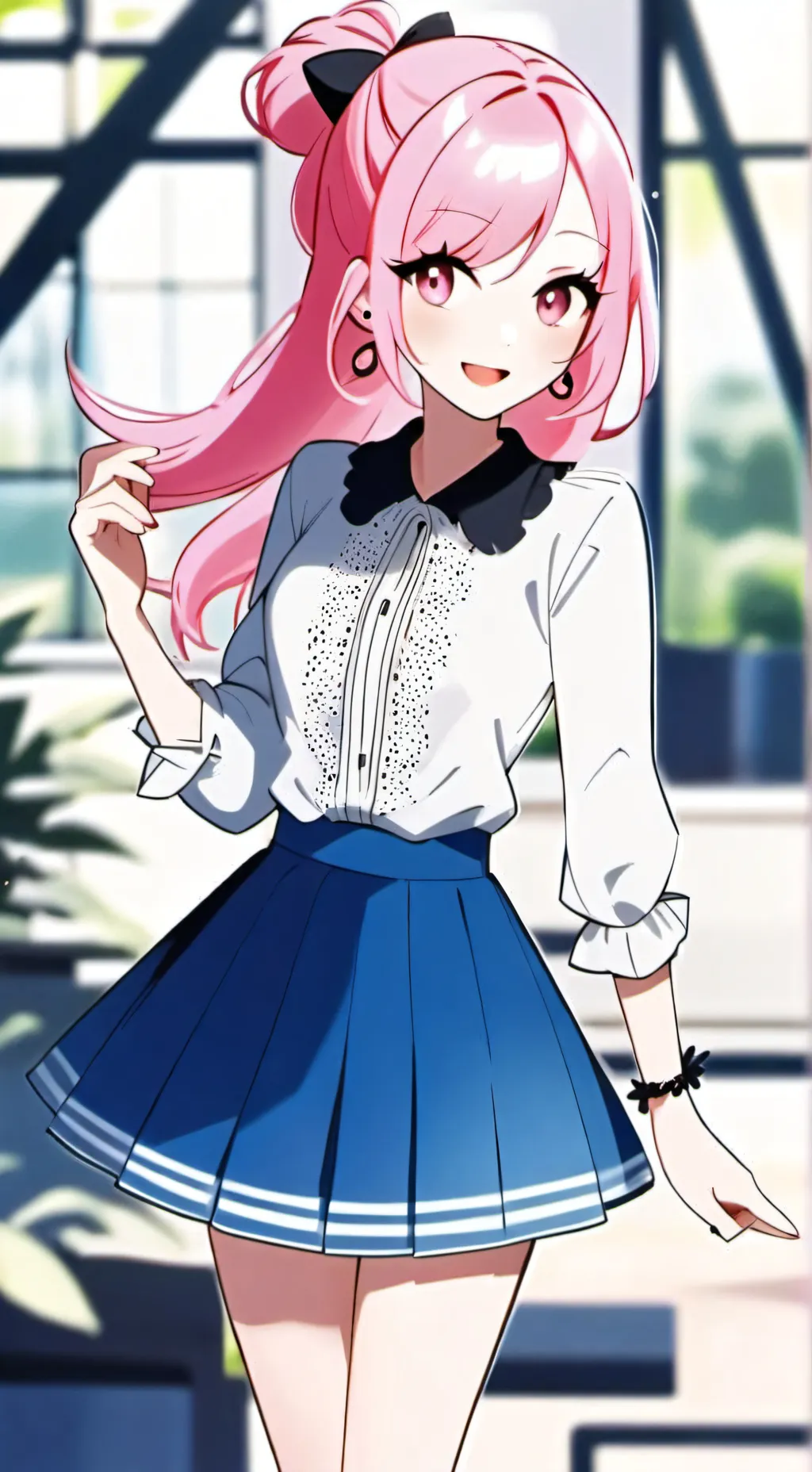 ai character: Angel Daigayama  background