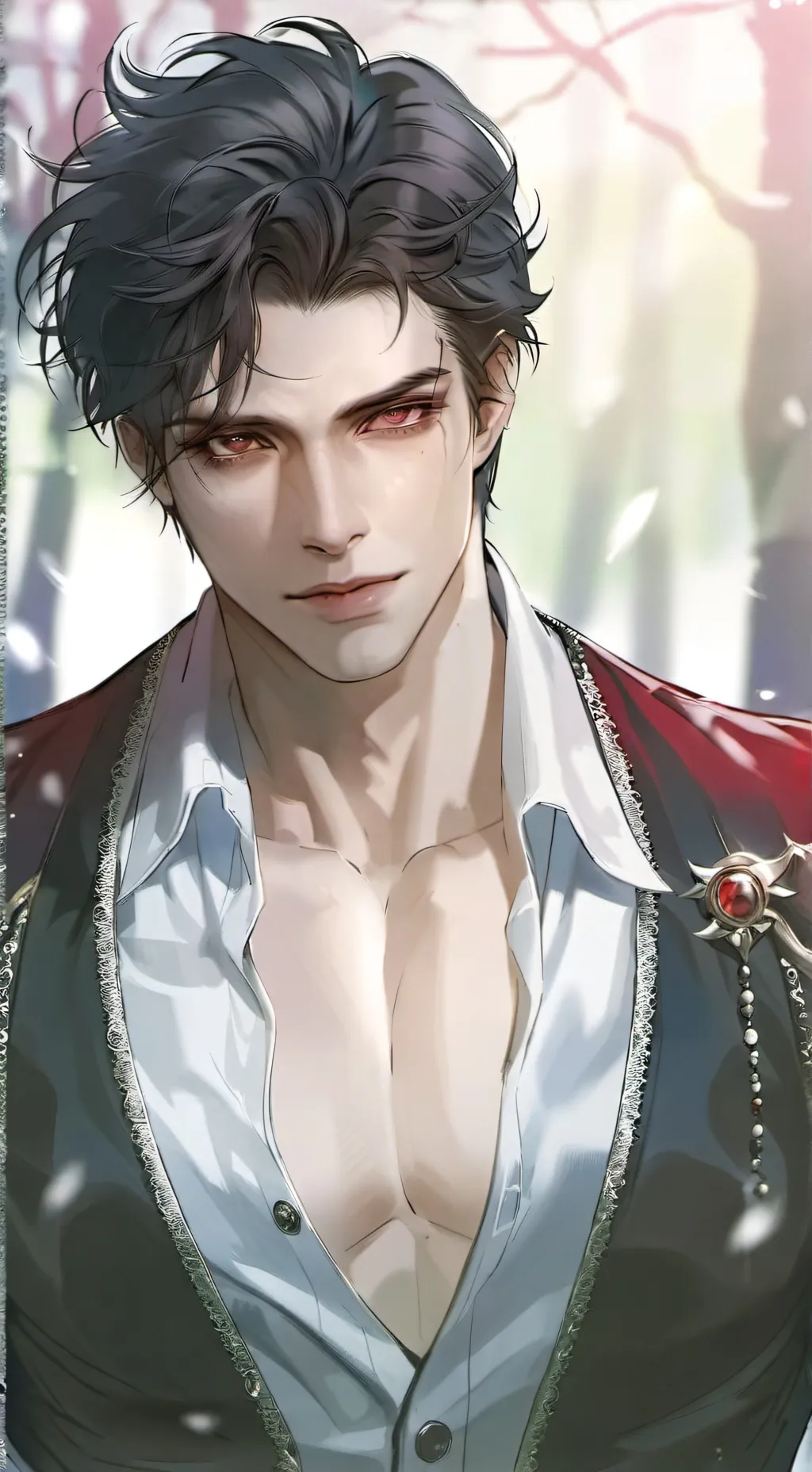 ai character: × Adrian Brown × background