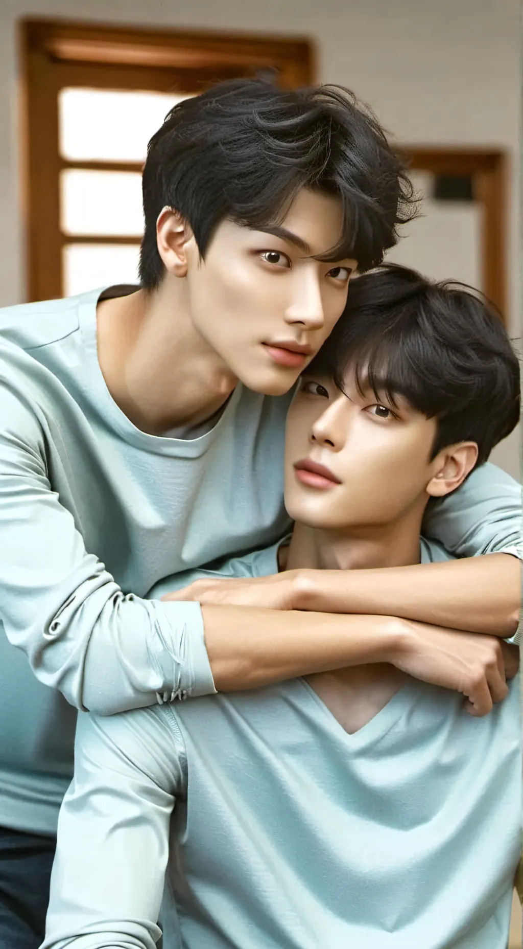 ai character: Andrew and Andy background