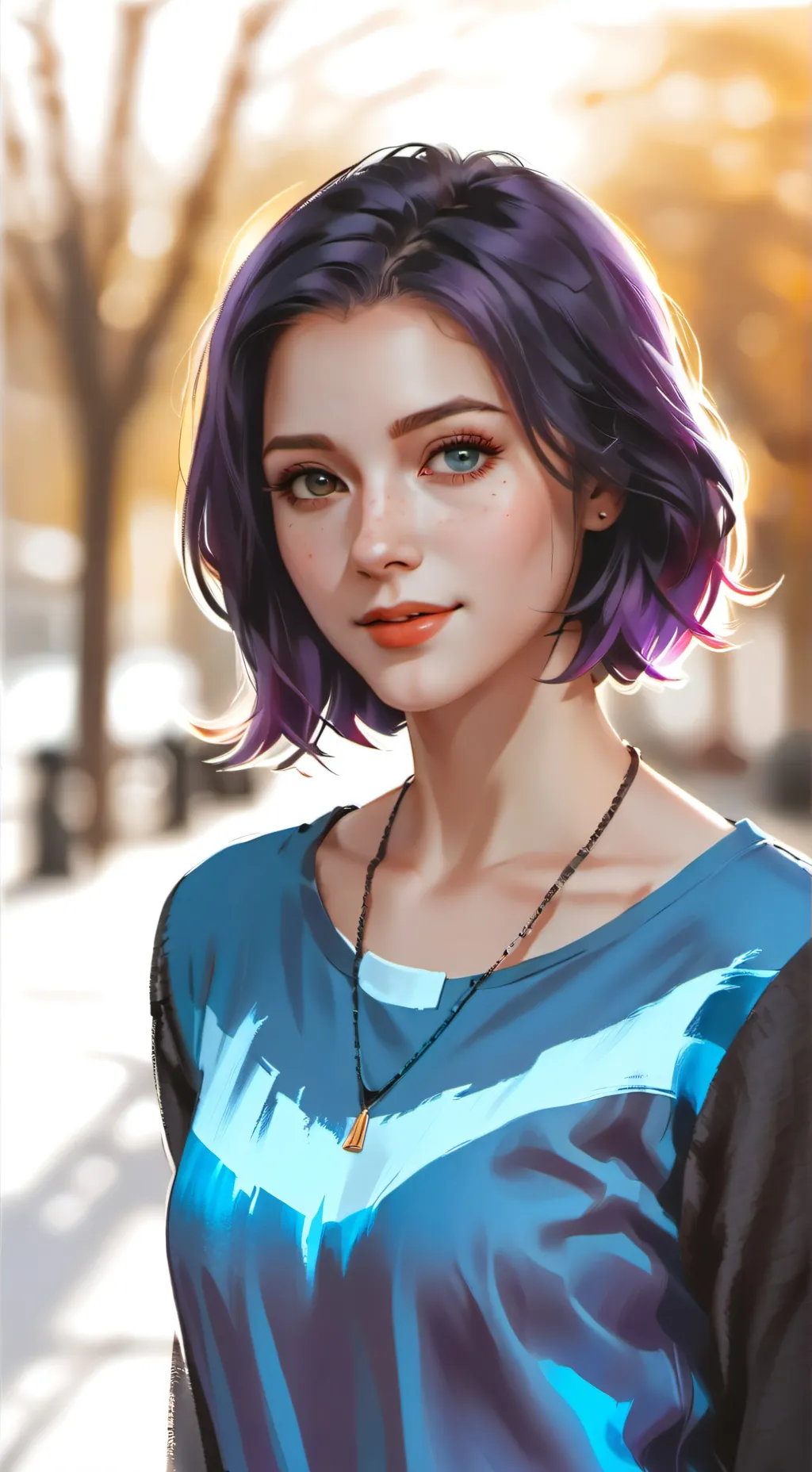 ai character: amelia background