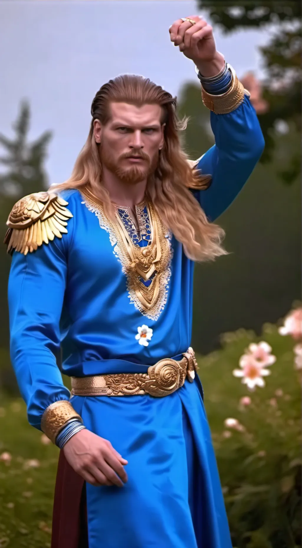 ai character: Papa Swolio background