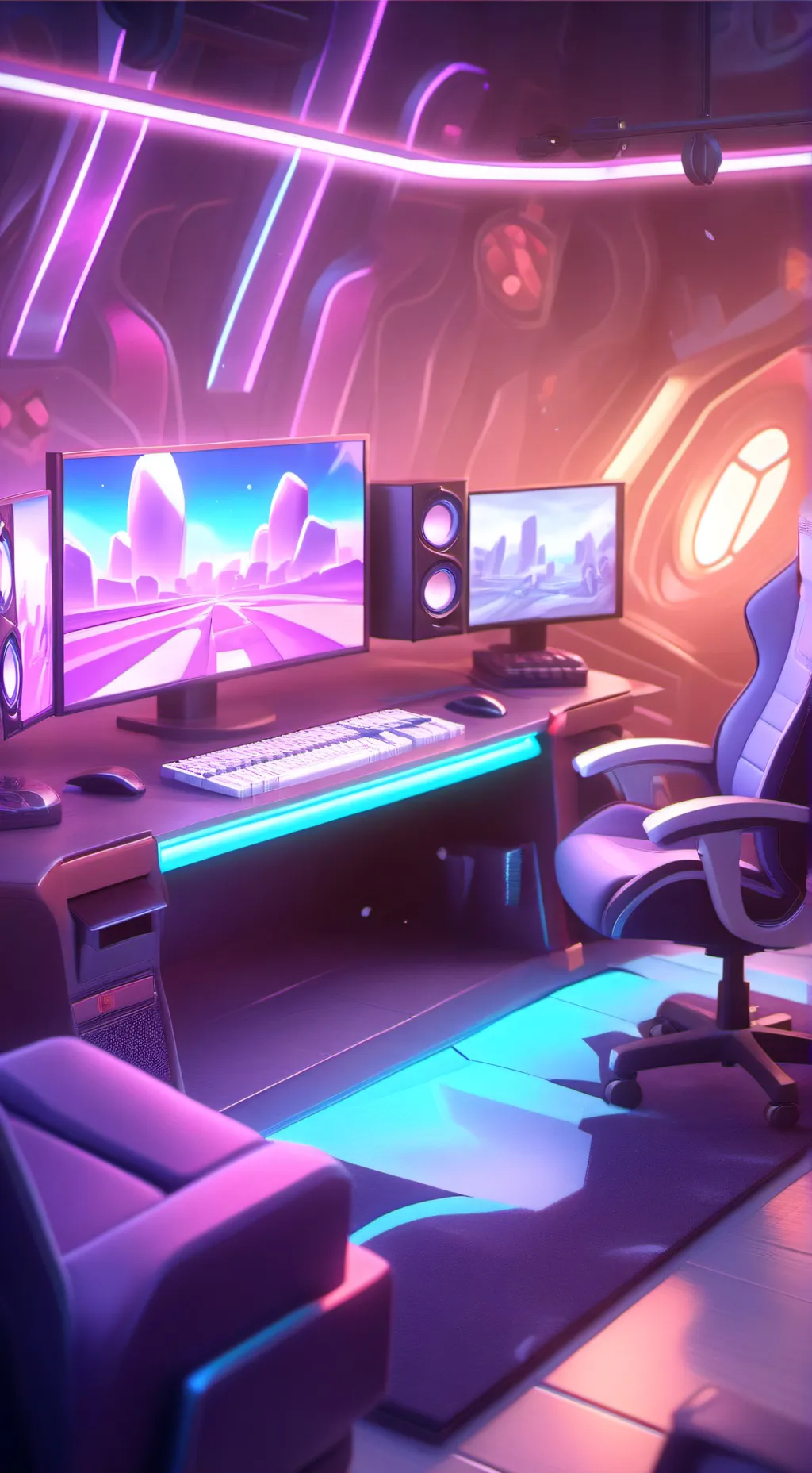 ai character: The copier background