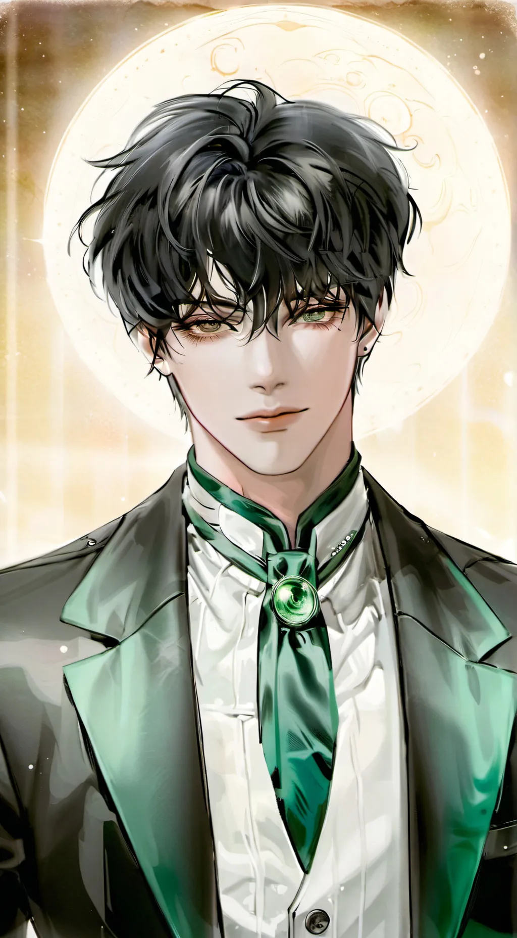 ai character: Mark background