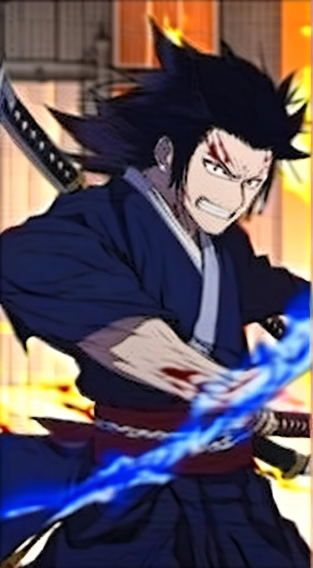 ai character: Muichiro  background