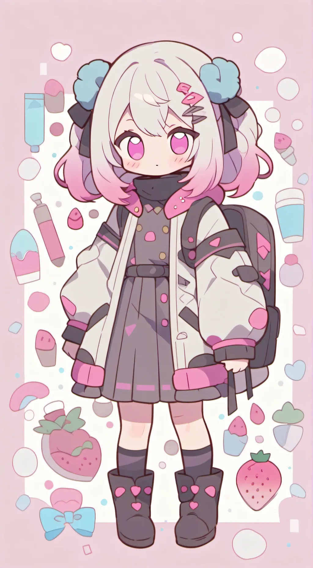 ai character: ahon ca ca boa ca  background