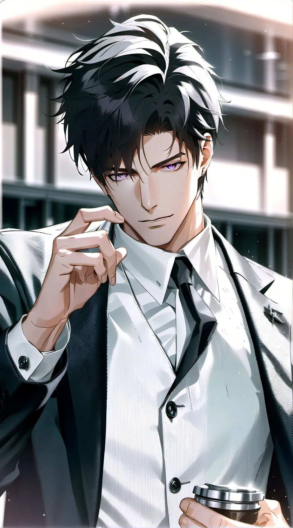 ai character: Adrian background