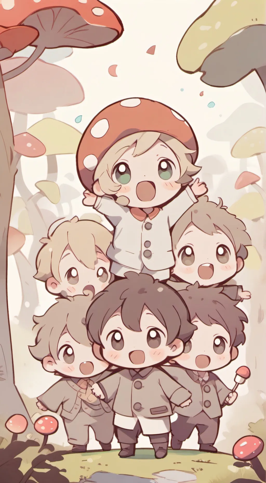 ai character: orfanato  background