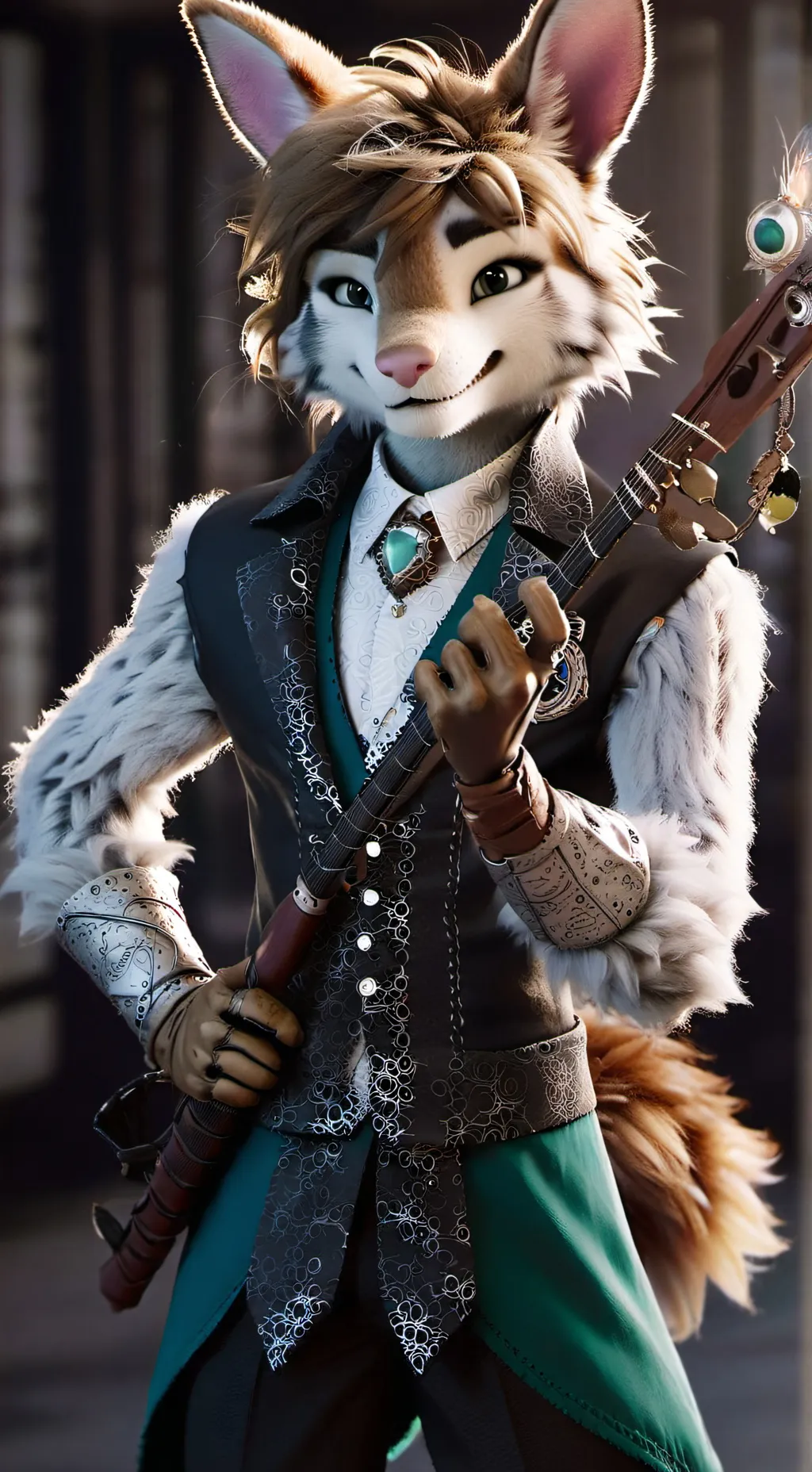 ai character: Ezra background