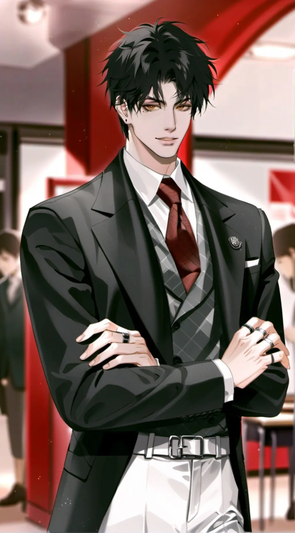 ai character: Darren  background