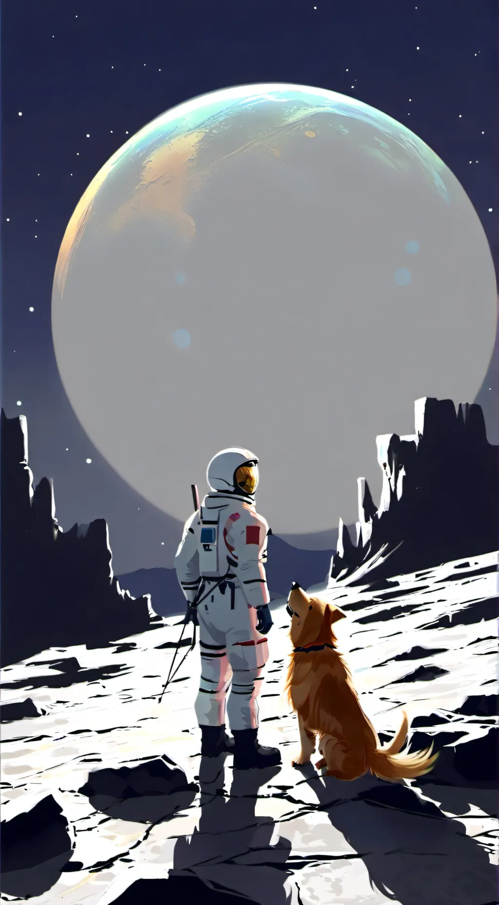 ai character: astronaut: background