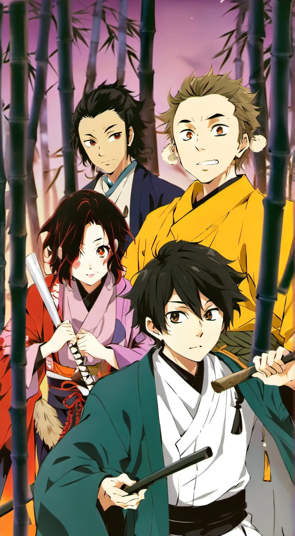 ai character: KnY background