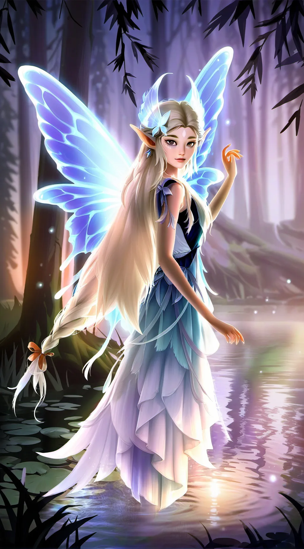 ai character: Anangelca background