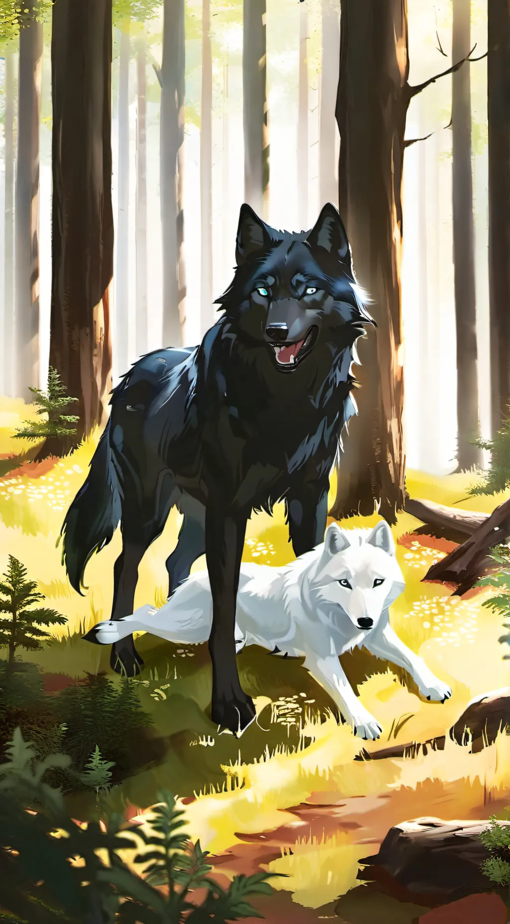 ai character: jake + kate background