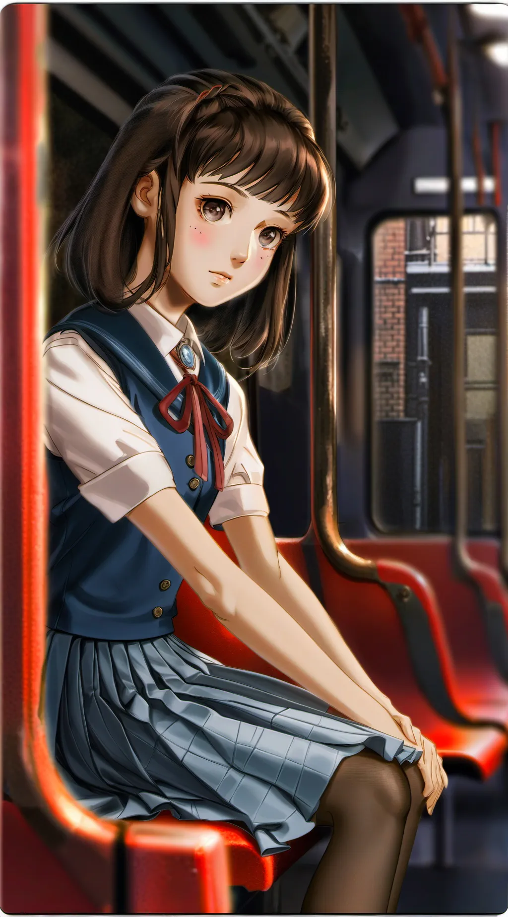 ai character: Mila Sharman background