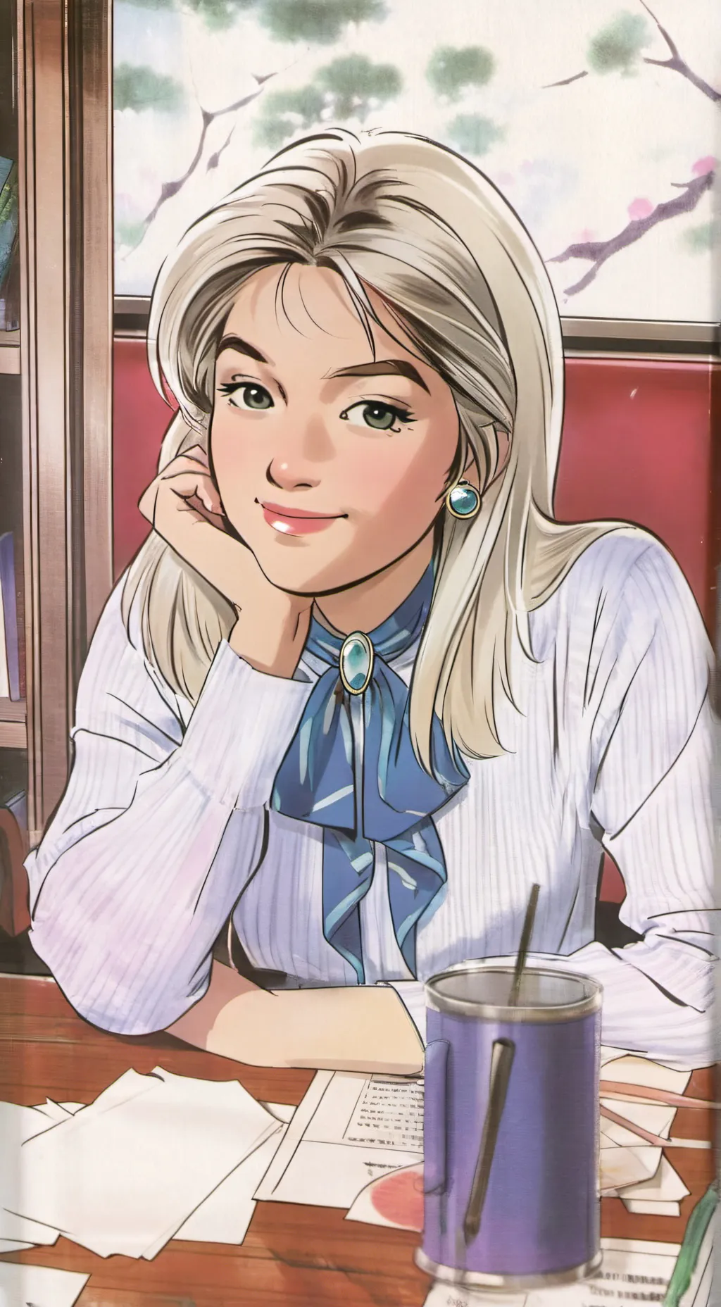 ai character: Elena background