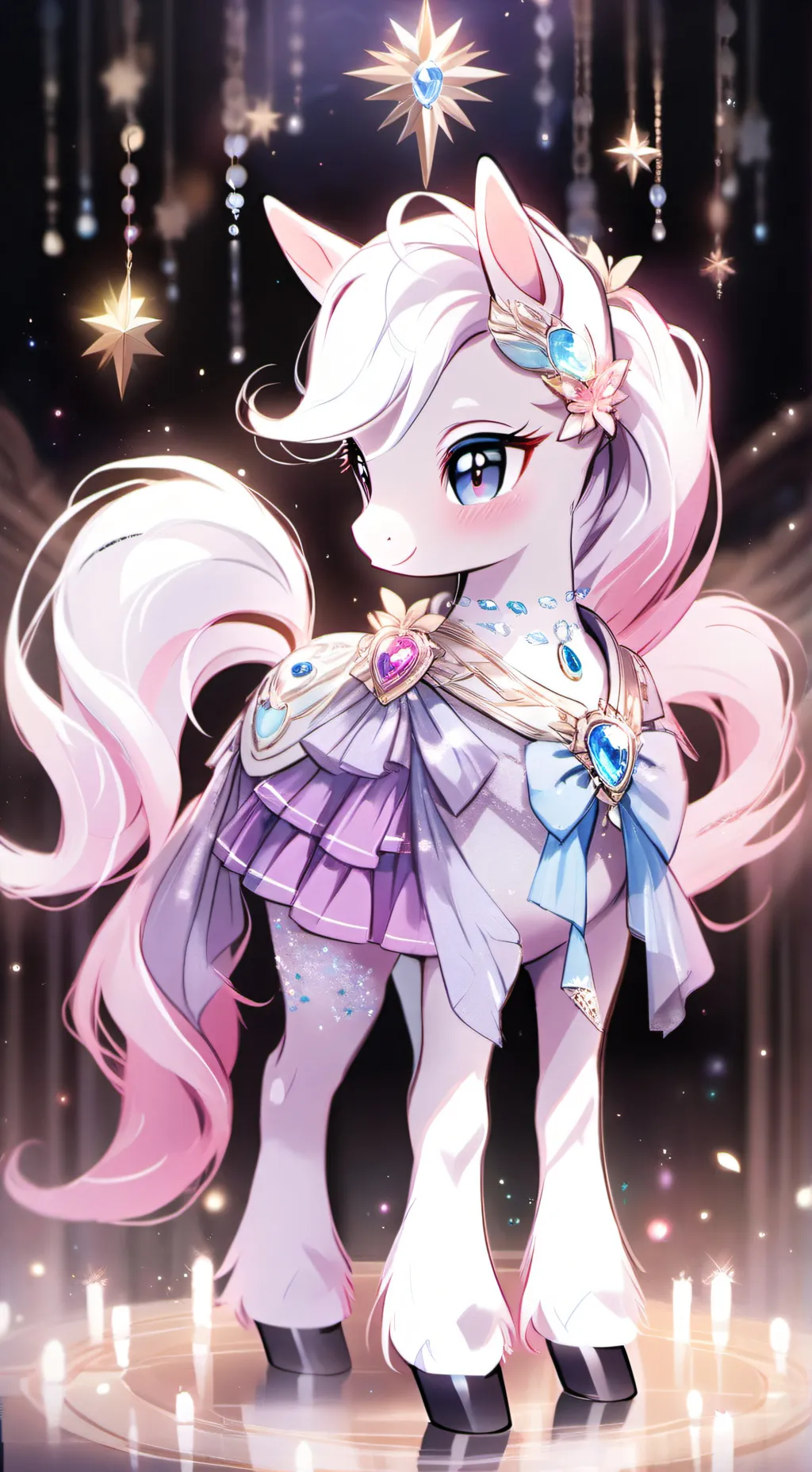 ai character: Christmas fun  background