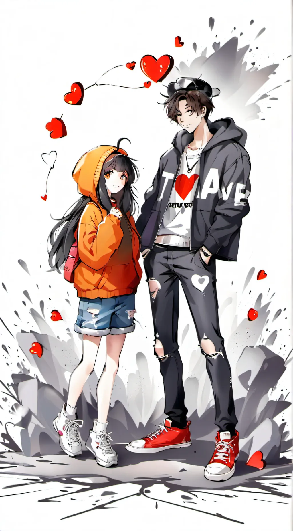 ai character: Luna background