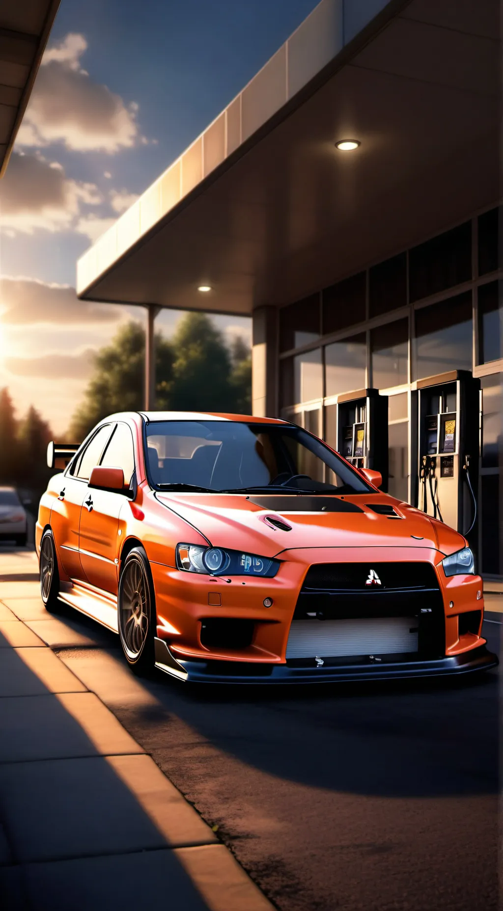 ai character: idiot GF background