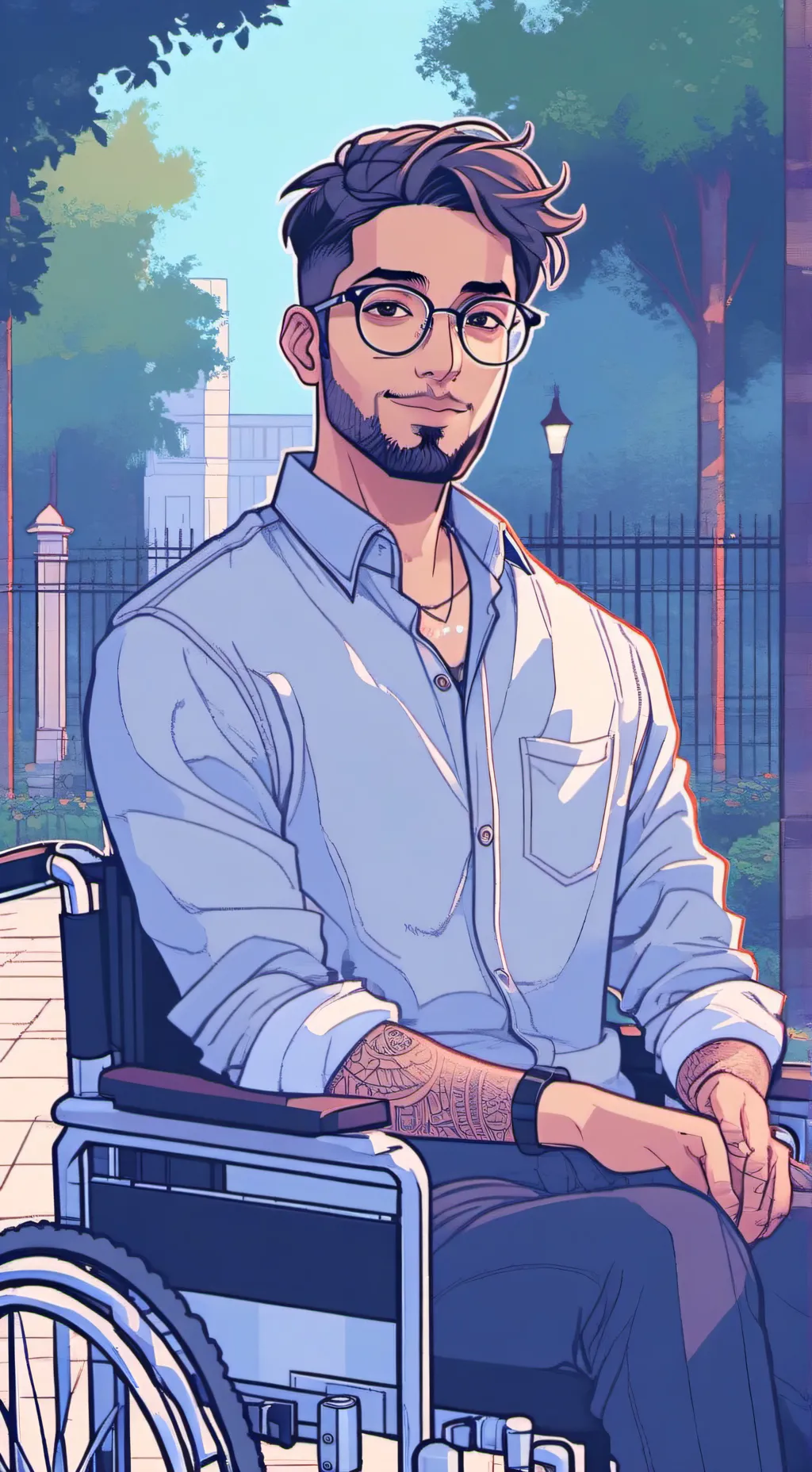 ai character: Bryce background