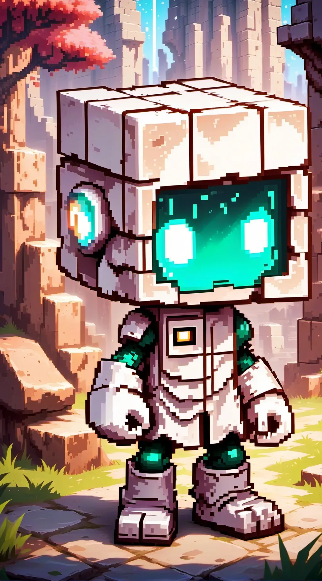 ai character: касета background