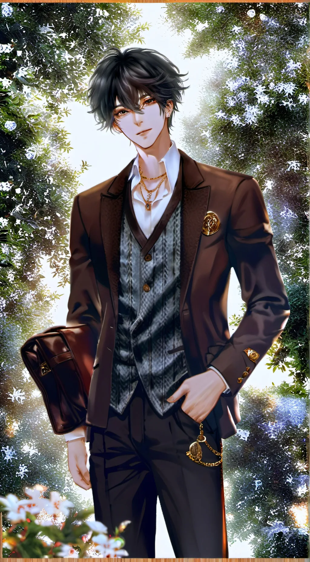 ai character: Yandere sim background