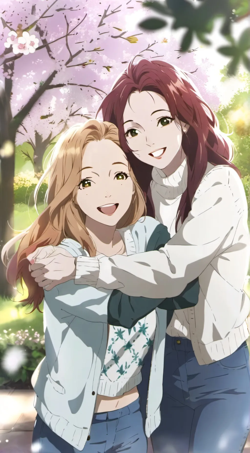 ai character: School irl background