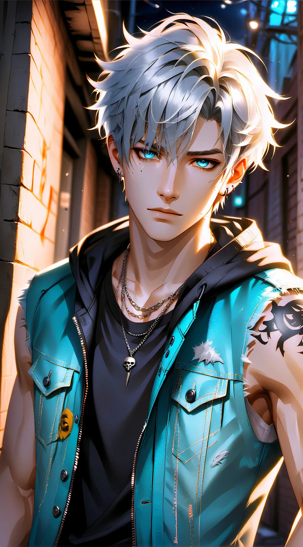 ai character: David background